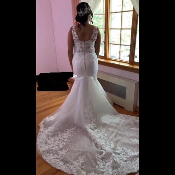Custom Made Wedding Gown - Picture 2 of 6